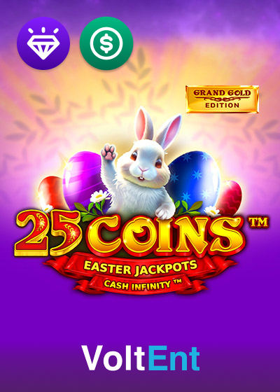 25 Coins Grand Gold Edition Easter Jackpots