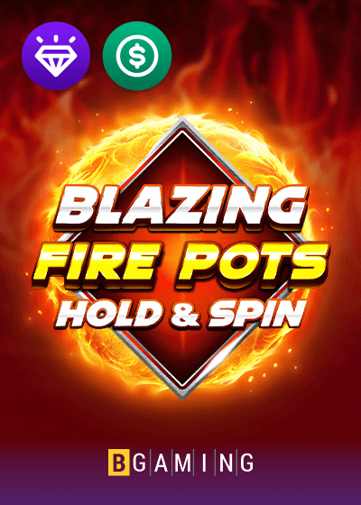 Blazing Fire Pots Hold And Spin