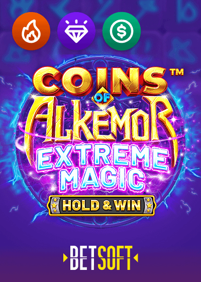 Coins of Alkemor Extreme Magic Hold And Win